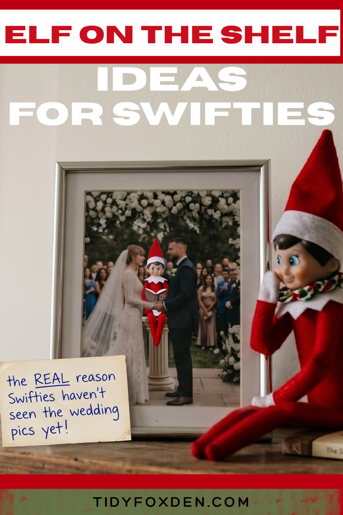 Elf on the shelf ideas for Taylor Swift fans