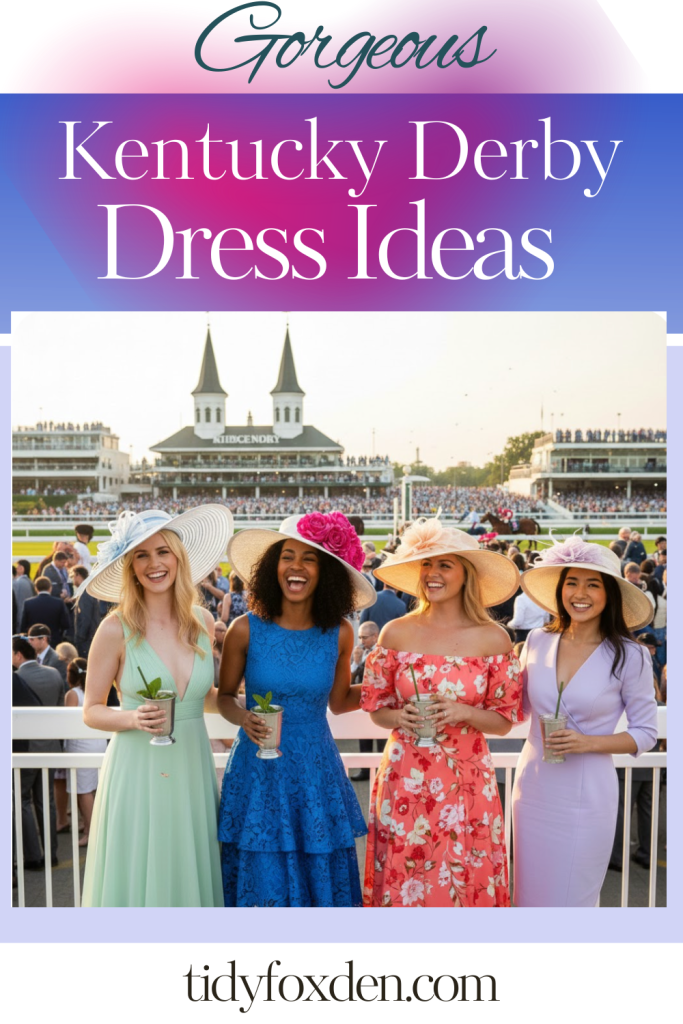 gorgeous kentucky derby dress ideas