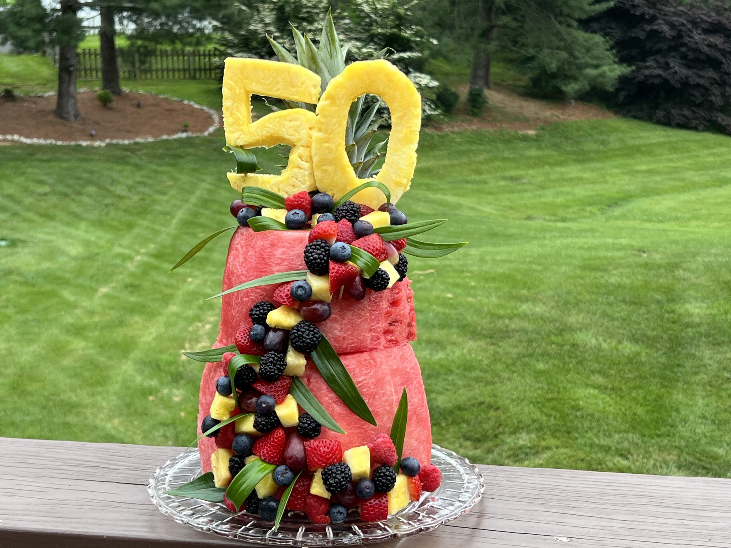 Make a Fresh Watermelon Cake – easy, delicious and beautiful