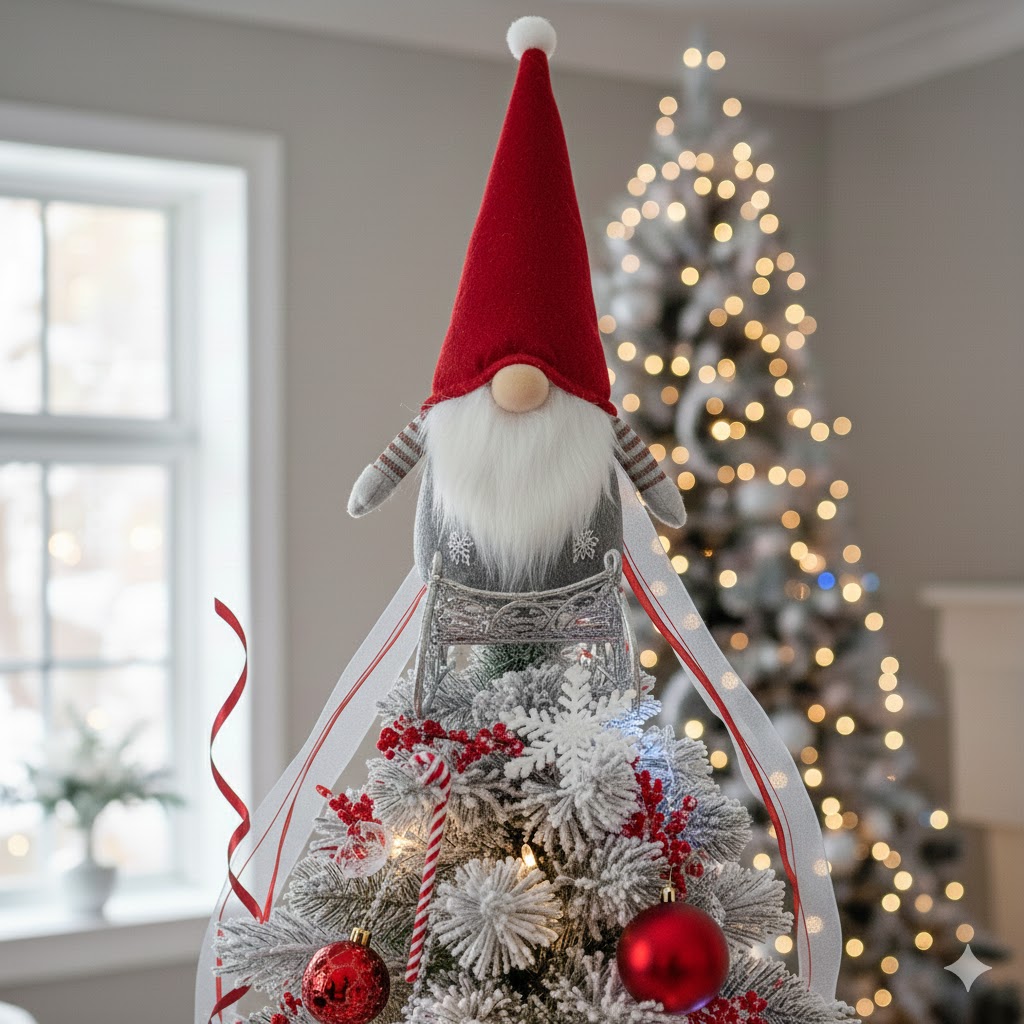 gnome tree topper