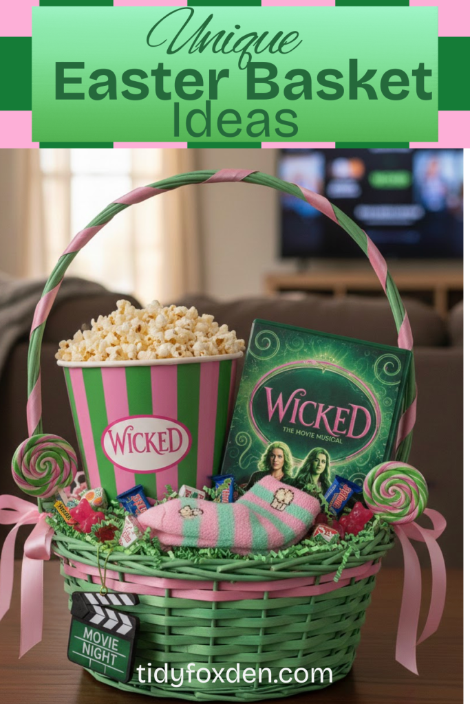 Wicked themed easter basket