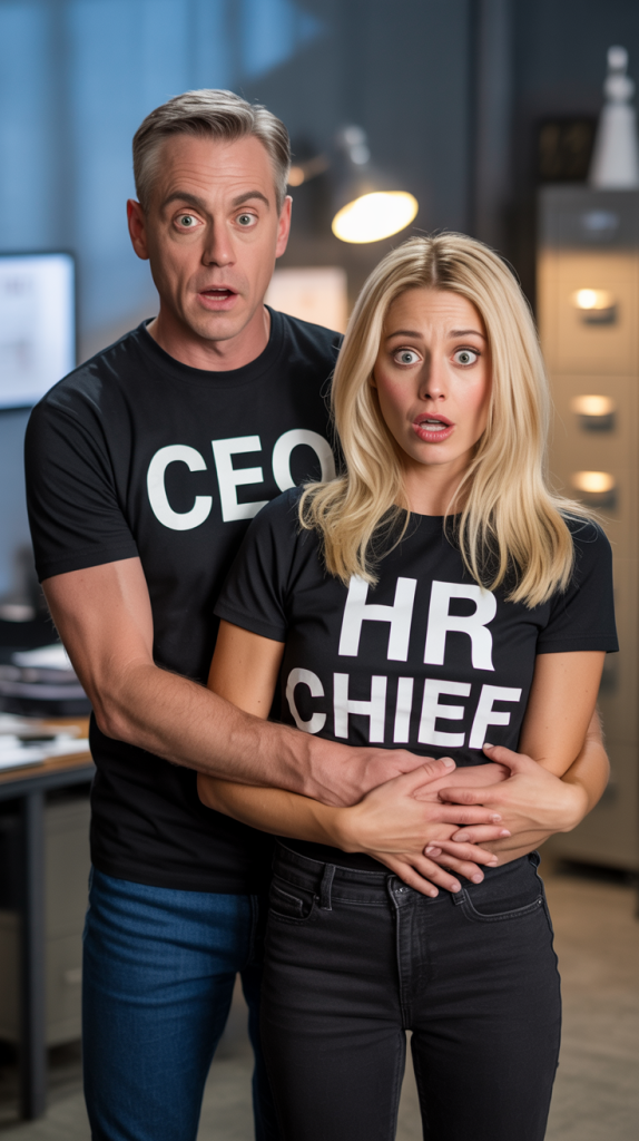 CEO and HR Chief Halloween costume! 