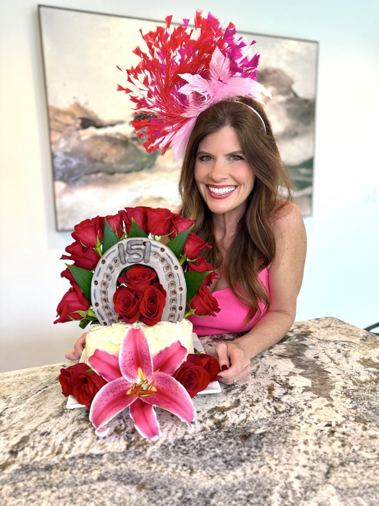 kentucky derby food, the cake I made