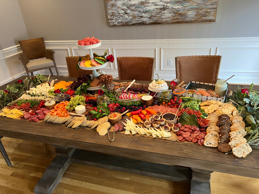 kentucky derby food - charcuterie boar