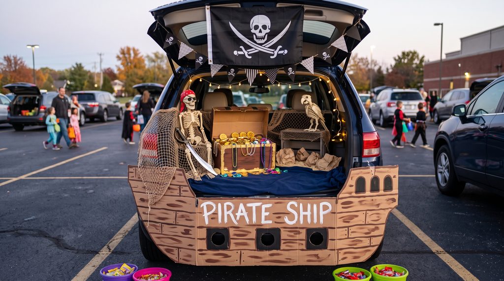 pirate themed trunk or treat