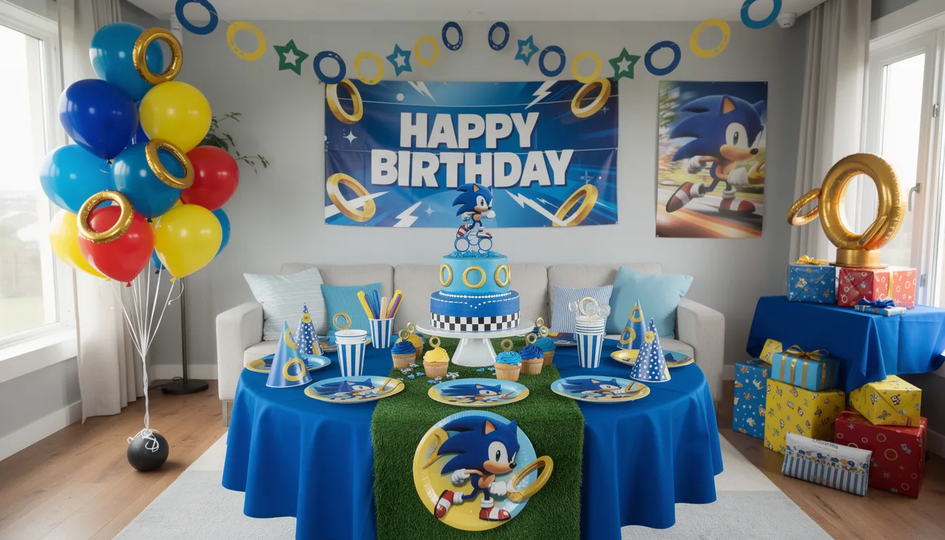 Sonic the Hedgehog birthday