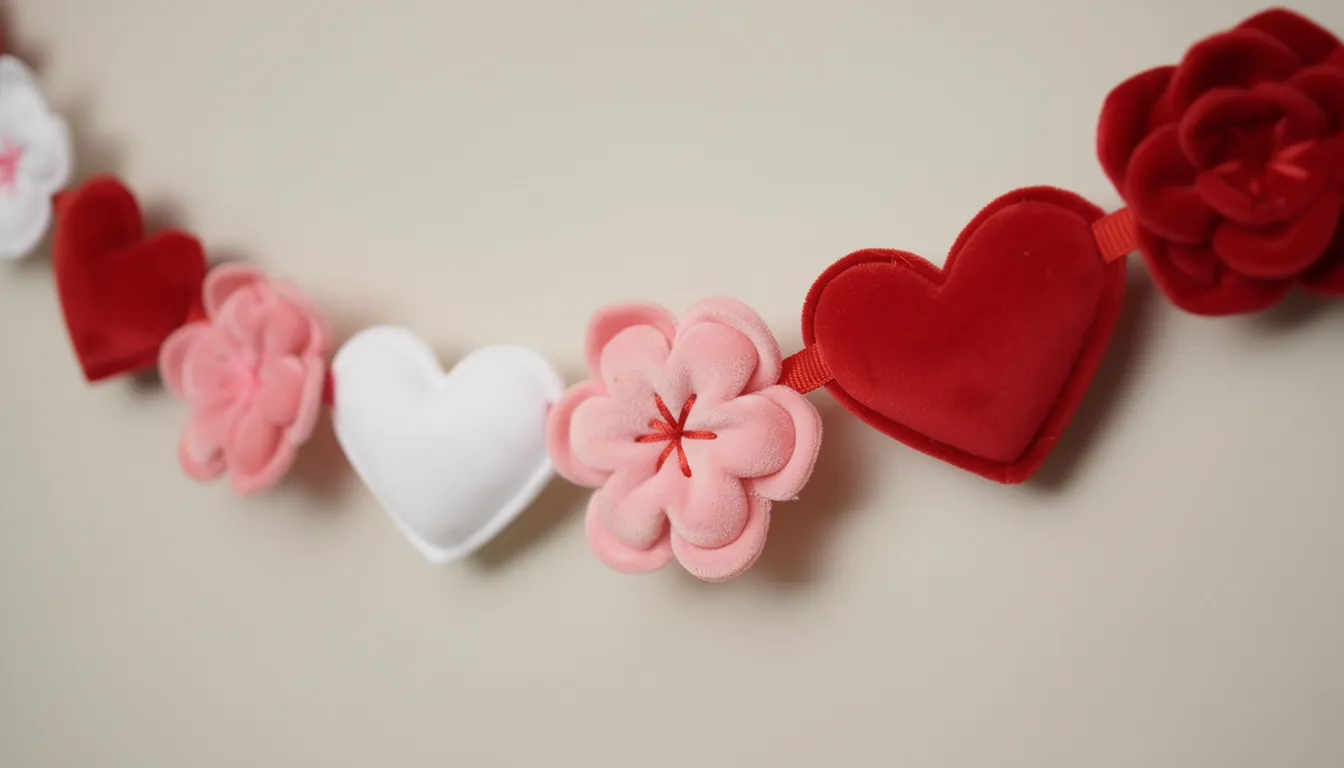 valentine garland
